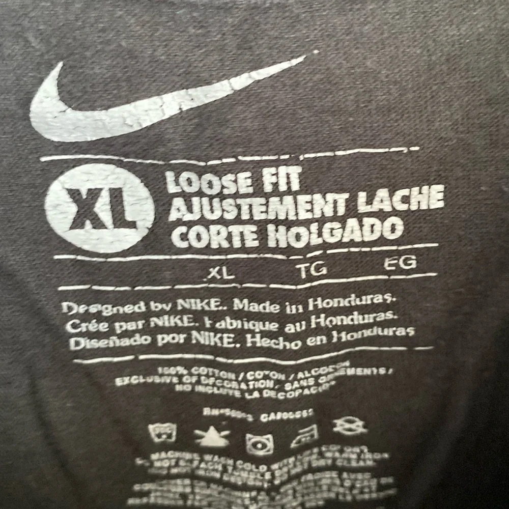 NIKE loose fit vintage graphic tee XL BASKETBALL - Picture 2 of 4